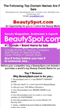 Mobile Screenshot of beautyspot.com