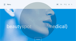 Desktop Screenshot of beautyspot.ch