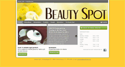 Desktop Screenshot of beautyspot.dk